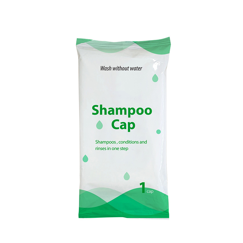 Microwavable LaTex Free Coetho Free No Rinse Shampoo Cap للمعاقين 
